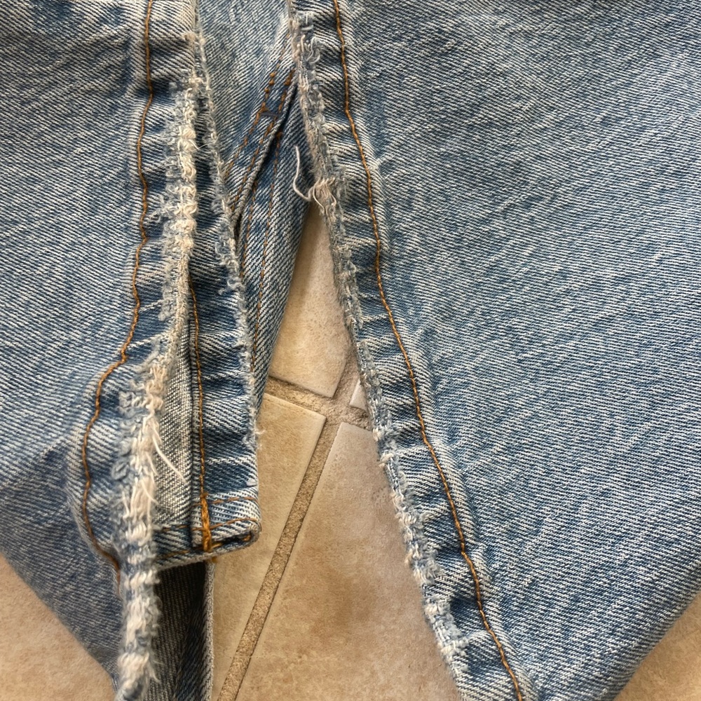 Abercrombie & Fitch High Rise Women Jeans - Light Blue - Picture 6 of 8